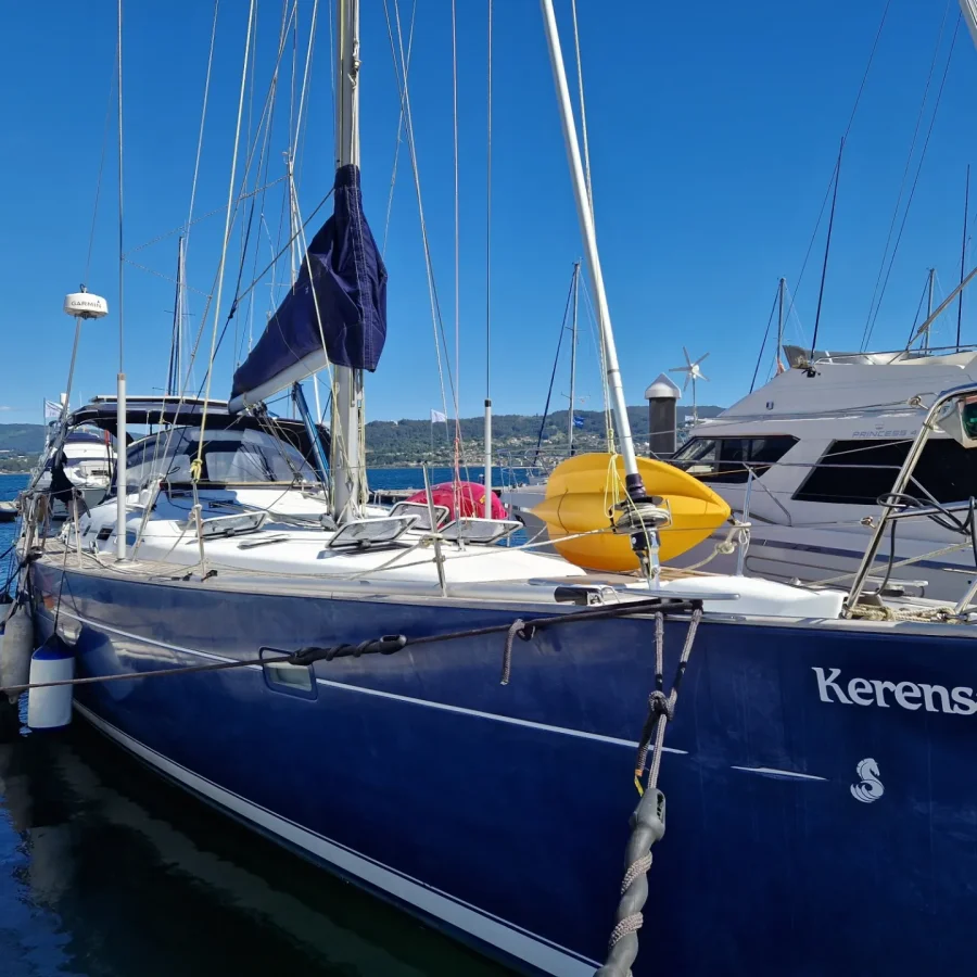 Arrival in Combarro, Spain